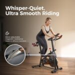 Sunny Health & Fitness ACTIVE Series Smart Exercise Bike - Image 3