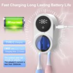 Toothbrush Holder and Cleaner for Bathroom Light Cleaning - Image 2