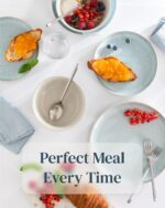 Stoneware dinnerware set 4 persons 16 pcs - Image 2