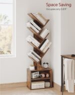 SUNMORY 6 Tier Tree Bookshelf - Image 4
