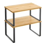 SONGMICS Cabinet Organizer Shelf