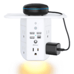 Mifaso 3-Sided Multi Plug Power Strip