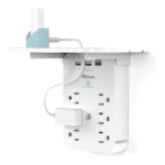 Wall Outlet Extender with Surge Protector
