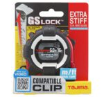 Tajima GS-SC16BW 16ft GS-Lock Tape Measure – Magnetic Hook & Compatible Clip